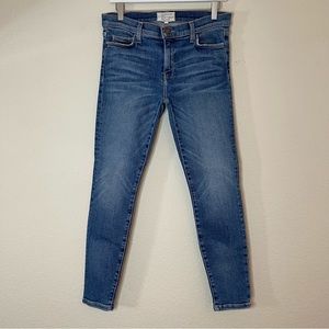 Current Elliot skinny cropped jeans size 30